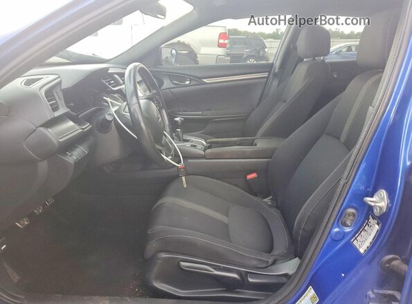 SHHFK7G44JU210673 2018 HONDA CIVIC Blue Vista interior delantera
