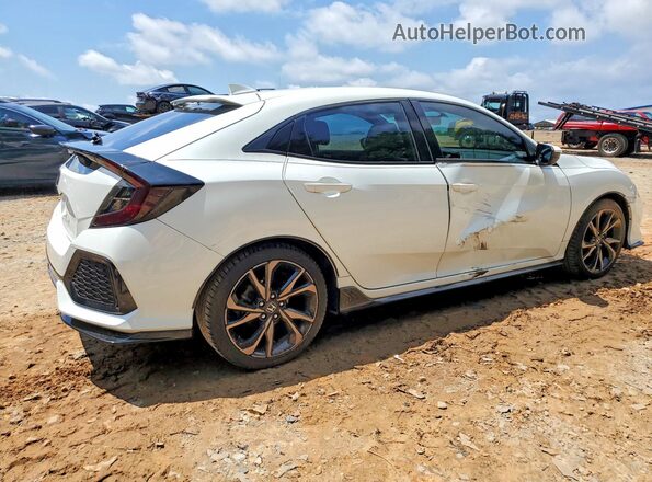 SHHFK7G46JU219942 2018 HONDA CIVIC Белый Задняя правая четверть