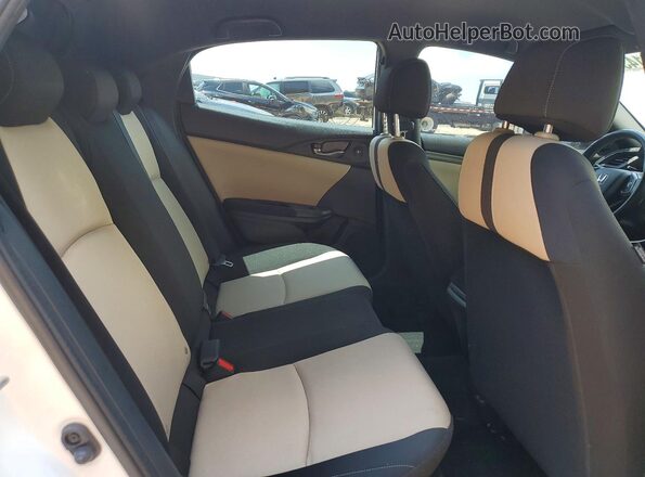 SHHFK7G46JU219942 2018 HONDA CIVIC Белый Вид задних сидений