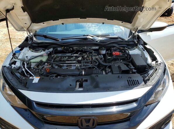 SHHFK7G46JU219942 2018 HONDA CIVIC Белый Вид задней части салона