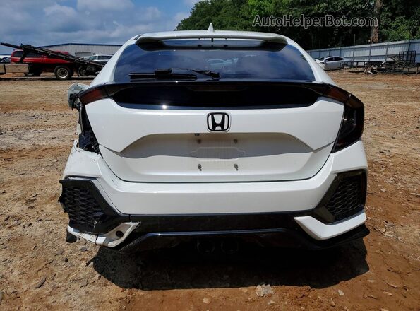 SHHFK7G46JU219942 2018 HONDA CIVIC Белый Вид сзади