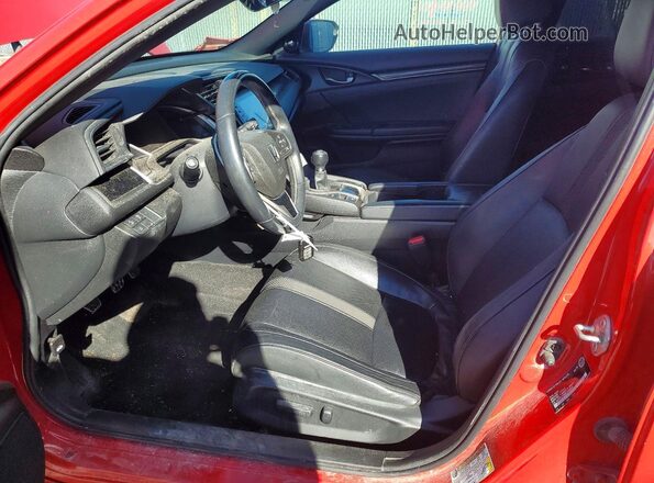 SHHFK7G98LU300942 2020 HONDA CIVIC Red Vista interior delantera