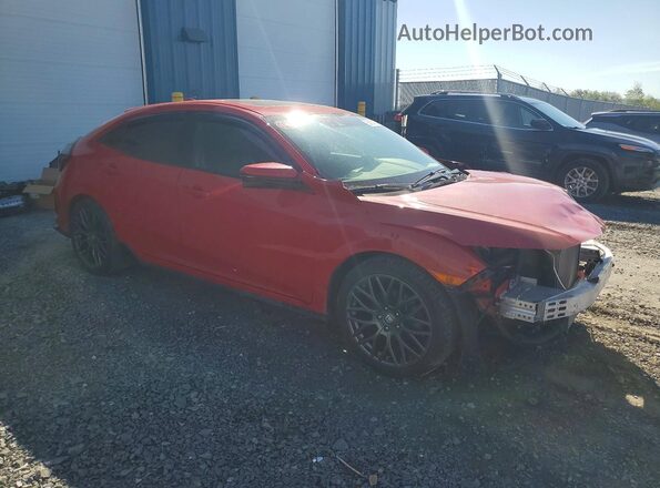 SHHFK7G98LU300942 2020 HONDA CIVIC Red Delantero derecho