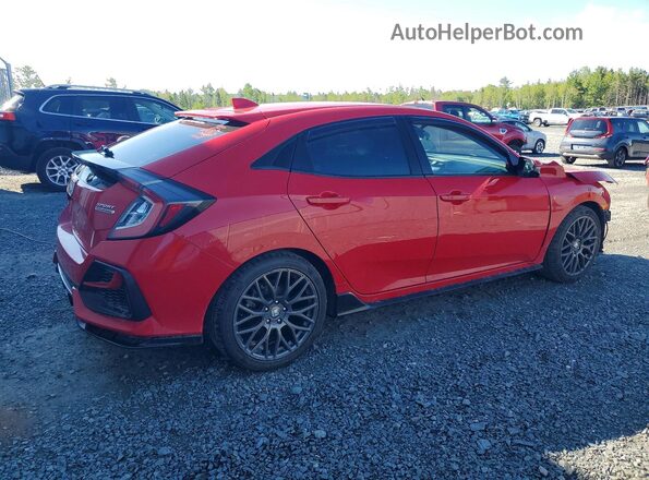 SHHFK7G98LU300942 2020 HONDA CIVIC Red Trasero derecho