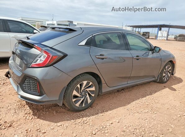 SHHFK7H21HU228250 2017 HONDA CIVIC Gray Trasero derecho