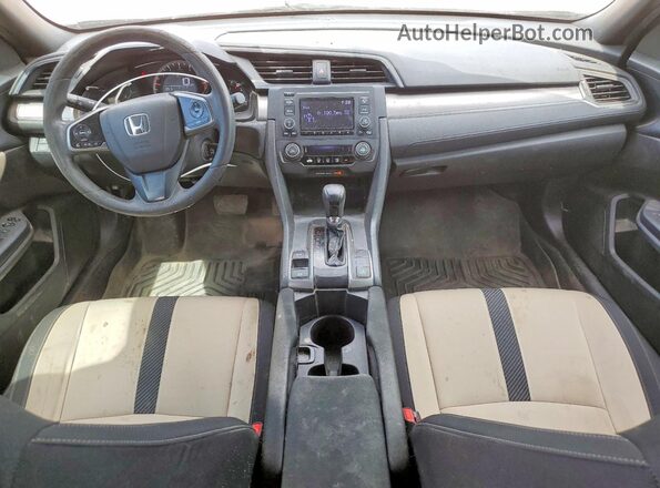 SHHFK7H21HU228250 2017 HONDA CIVIC Gray Vista del salpicadero
