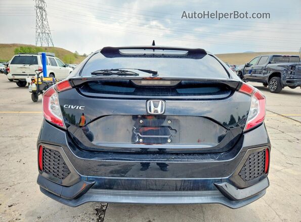 SHHFK7H25HU222483 2017 HONDA CIVIC Черный Вид сзади