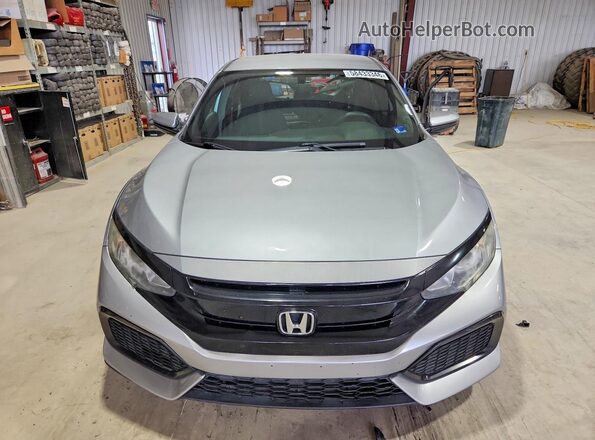 SHHFK7H26JU214978 2018 HONDA CIVIC Silver Front view