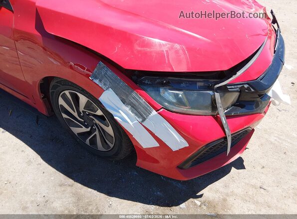 SHHFK7H27JU204136 2018 HONDA CIVIC Red Vista frontal