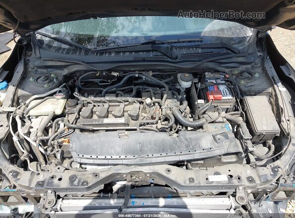 SHHFK7H27JU411500 2018 HONDA CIVIC Black Widok z tyłu