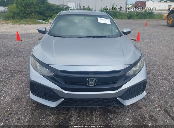 SHHFK7H28HU222879 2017 HONDA CIVIC Silver Вид задньої частини салону