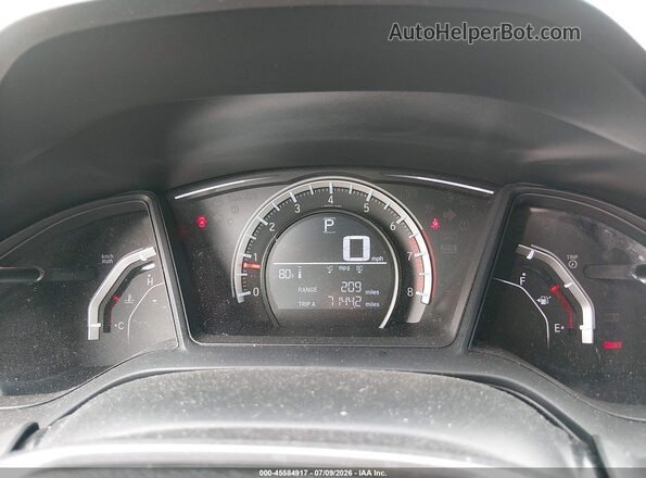 SHHFK7H29HU403604 2017 HONDA CIVIC Black Вид задніх сидінь