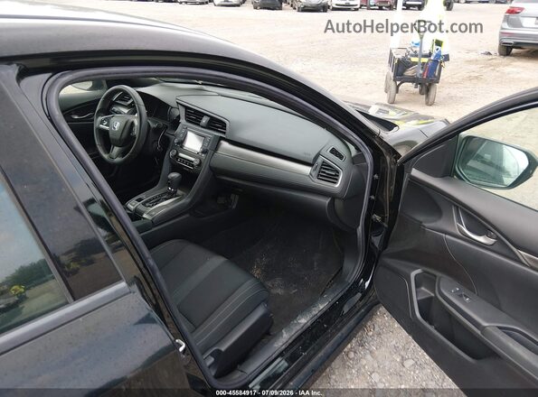 SHHFK7H29HU403604 2017 HONDA CIVIC Black Вид салону спереду