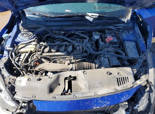 SHHFK7H29HU414795 2017 HONDA CIVIC Синий Вид задней части салона