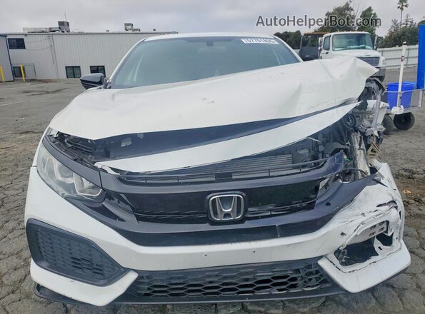 SHHFK7H2XHU202066 2017 HONDA CIVIC Белый Вид спереди