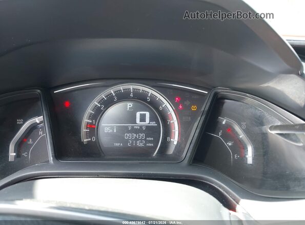 SHHFK7H2XHU216792 2017 HONDA CIVIC Gray Vista de los asientos traseros