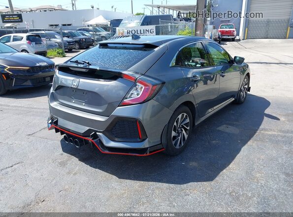 SHHFK7H2XHU216792 2017 HONDA CIVIC Gray Trasero derecho