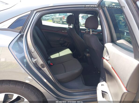 SHHFK7H2XHU216792 2017 HONDA CIVIC Gray Vista de la etiqueta del VIN