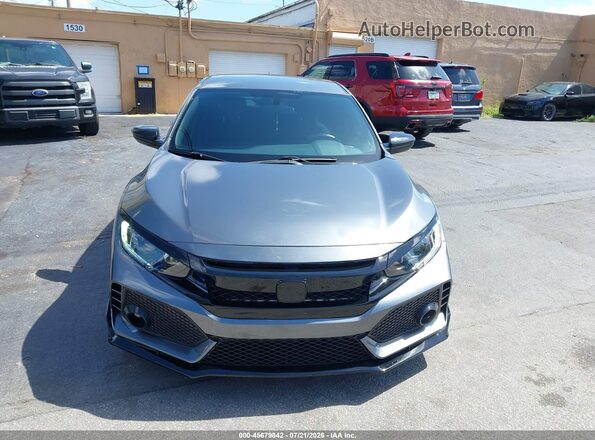 SHHFK7H2XHU216792 2017 HONDA CIVIC Gray Vista del cuadro de instrumentos