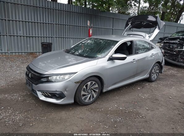 SHHFK7H2XHU403398 2017 HONDA CIVIC Gray წინა მარცხენა ხედი სამი მეოთხედიდან