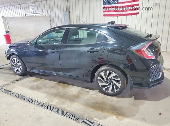 SHHFK7H2XJU426413 2018 HONDA CIVIC Черный Задняя левая четверть