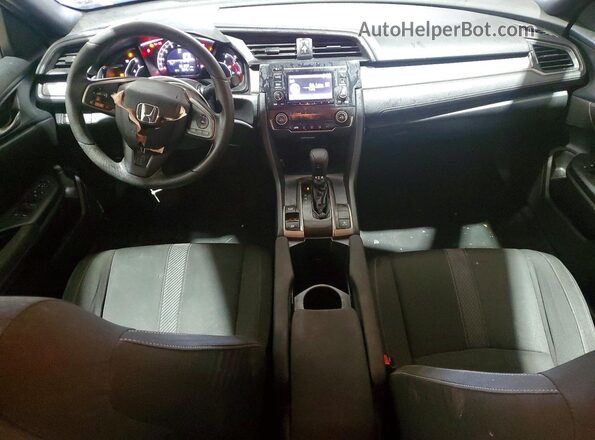 SHHFK7H2XJU426413 2018 HONDA CIVIC Черный Вид панели приборов