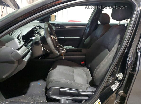 SHHFK7H2XJU426413 2018 HONDA CIVIC Черный Вид салона спереди