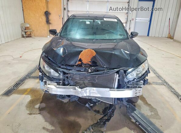 SHHFK7H2XJU426413 2018 HONDA CIVIC Черный Вид спереди