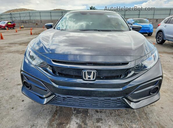 SHHFK7H30LU223039 2020 HONDA CIVIC Black წინა ხედი