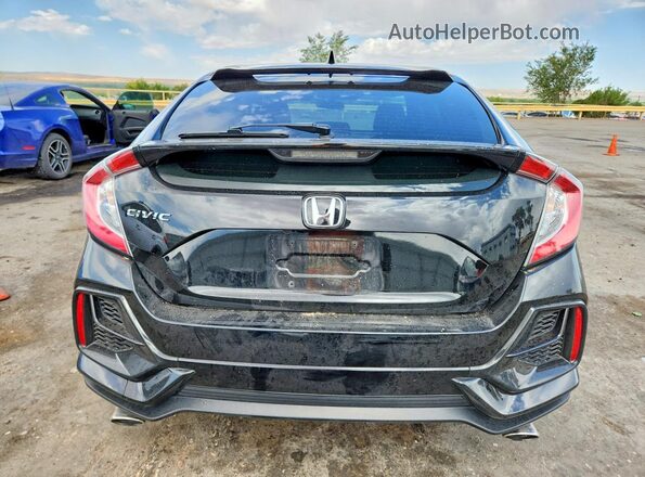 SHHFK7H30LU223039 2020 HONDA CIVIC Black უკანა ხედი
