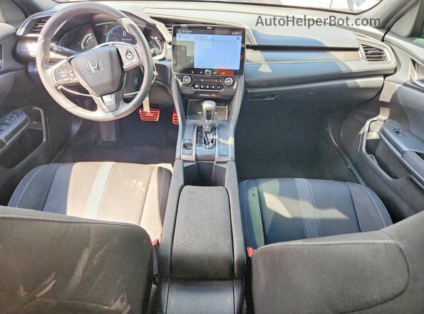 SHHFK7H33LU210141 2020 HONDA CIVIC Gray წინა პანელის ხედი