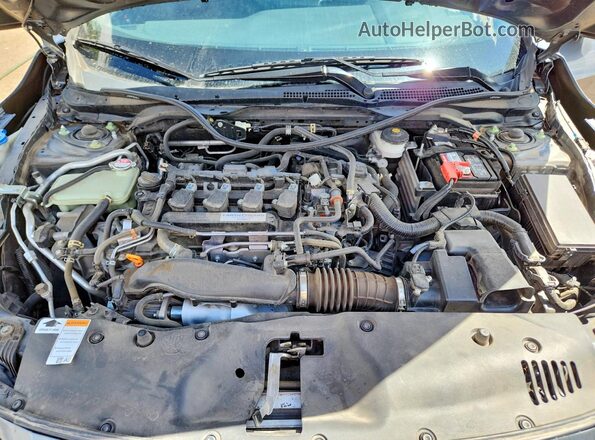 SHHFK7H33LU210141 2020 HONDA CIVIC Gray უკანა სალონის ხედი