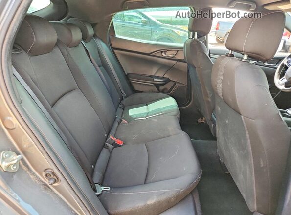 SHHFK7H33LU210141 2020 HONDA CIVIC Gray უკანა სავარძლების ხედი