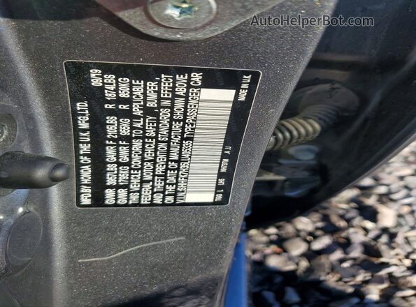 SHHFK7H35LU405335 2020 HONDA CIVIC Black Engine compartment view