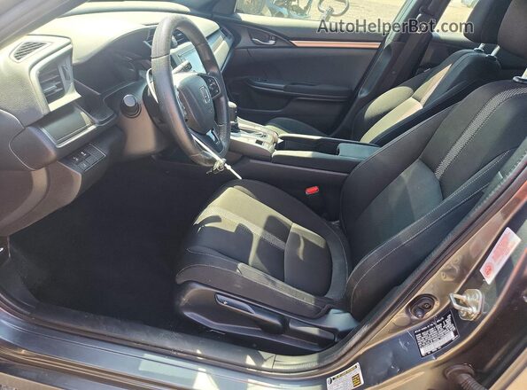 SHHFK7H35LU413791 2020 HONDA CIVIC Gray Widok wnętrza z przodu