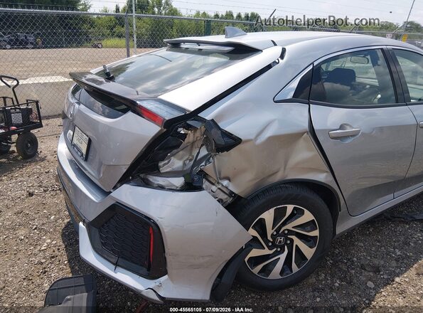 SHHFK7H36KU205207 2019 HONDA CIVIC Silver Вид спереду