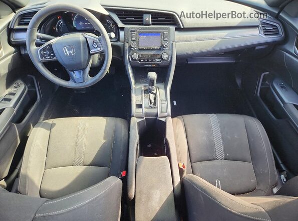 SHHFK7H36KU415113 2019 HONDA CIVIC Silver Dashboard view