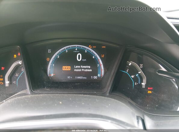 SHHFK7H36LU217956 2020 HONDA CIVIC Blue Vista de los asientos traseros
