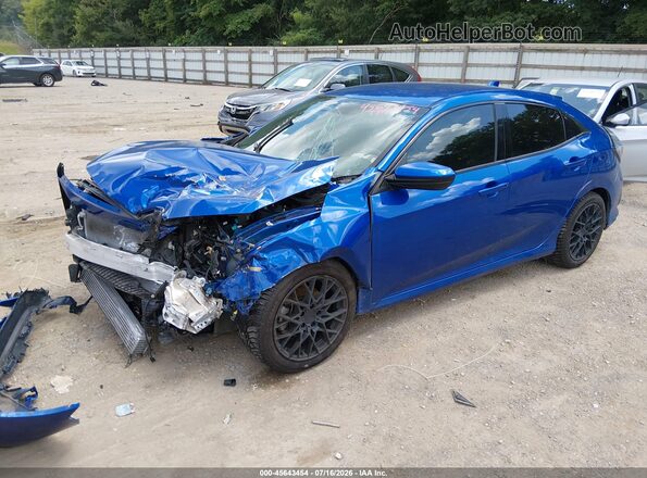 SHHFK7H36LU217956 2020 HONDA CIVIC Blue Vista tres cuartos delantera izquierda