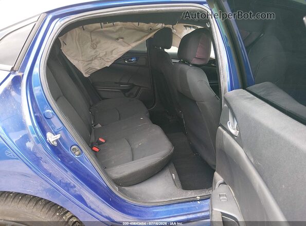SHHFK7H36LU217956 2020 HONDA CIVIC Blue Vista de la etiqueta del VIN