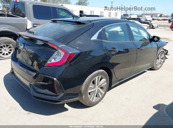 SHHFK7H36LU412732 2020 HONDA CIVIC Black Trasero derecho