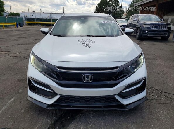 SHHFK7H39LU211620 2020 HONDA CIVIC White Դիմացի տեսք