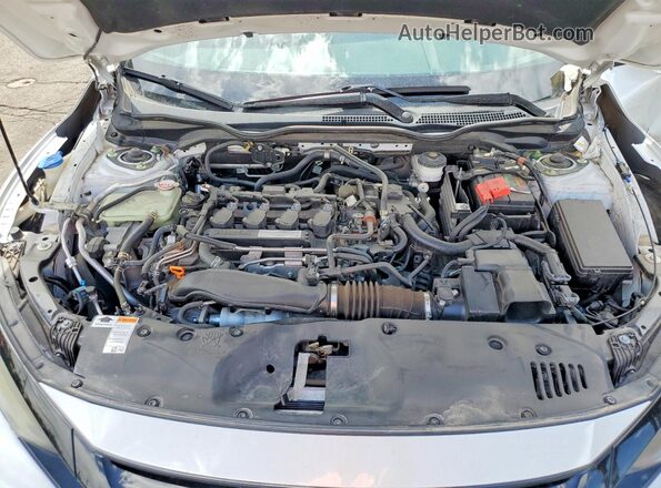 SHHFK7H39LU211620 2020 HONDA CIVIC White Սալոնի հետևի տեսք