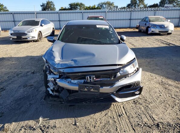 SHHFK7H39LU412546 2020 HONDA CIVIC Серебряный Вид спереди