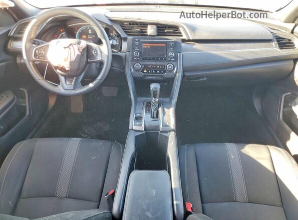 SHHFK7H39LU412546 2020 HONDA CIVIC Серебряный Вид панели приборов