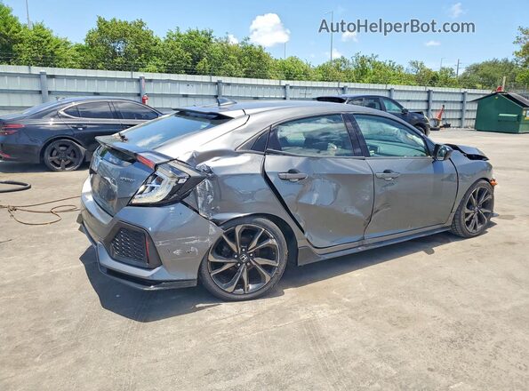 SHHFK7H40HU220710 2017 HONDA CIVIC Gray Հետևի աջ