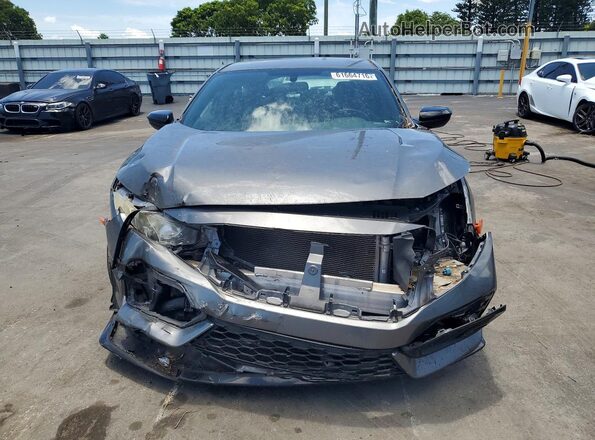 SHHFK7H40HU220710 2017 HONDA CIVIC Gray Դիմացի տեսք