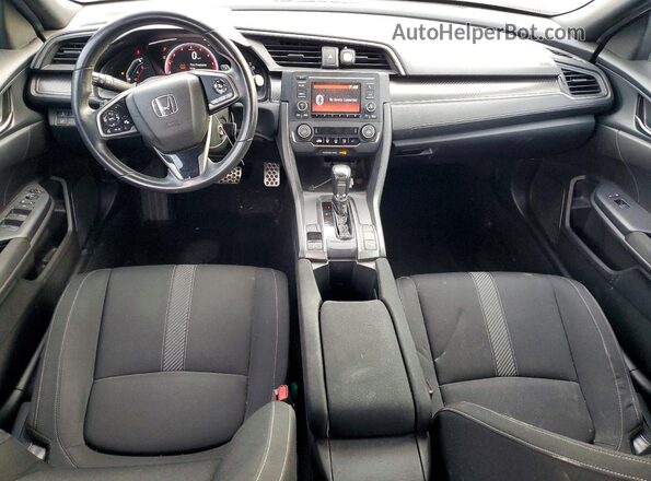 SHHFK7H40KU216129 2019 HONDA CIVIC Синий Вид панели приборов