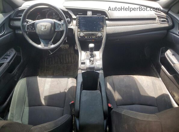 SHHFK7H40KU224876 2019 HONDA CIVIC Silver Вид панелі приладів