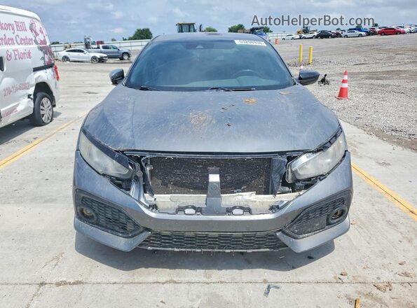 SHHFK7H40KU224876 2019 HONDA CIVIC Silver Вид спереду